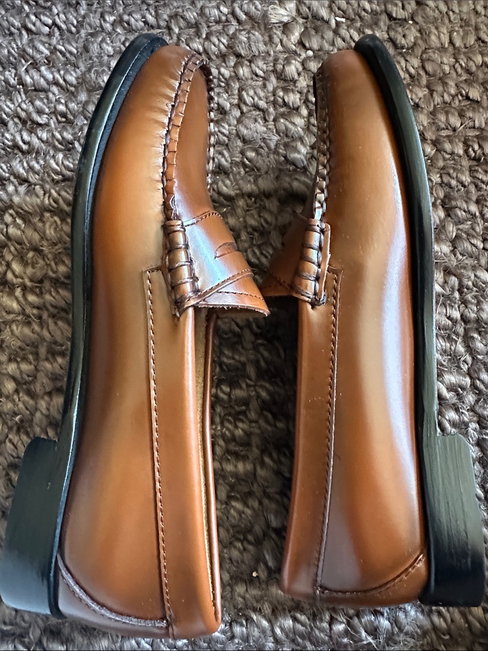 G.H. Bass Whitney Loafer in Cognac - Picture 5 of 8